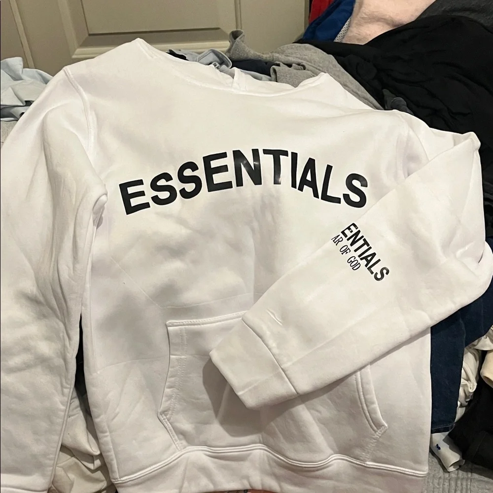 White hoodie - Picture 1 of 4